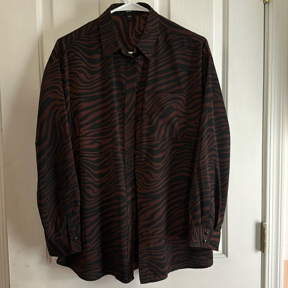 Express Boyfriend portofino shirt
